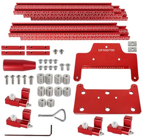 Track Saw Parallel Guide System,Aluminium Alloy Saw Extension Guide Track - Carpentry Drilling Machine Assistant for Cabinet Making Furniture Work Panel Joining Board Processing