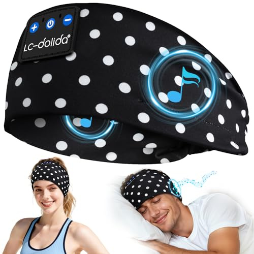 LC-dolida Auriculares Bluetooth, auriculares inalámbricos, capacidad de batería de 15 horas-06