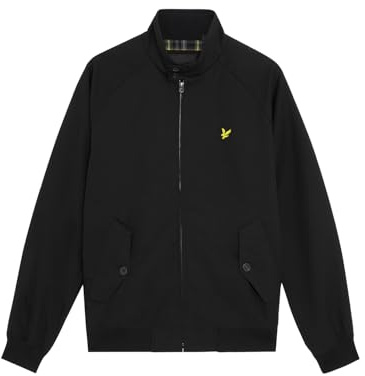 Lyle & Scott Herren Harrington-Jacke Aus Baumwolle, Jet Black