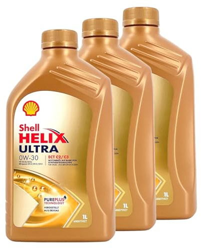 Shell Helix Ultra ECT C2/C3 0W-30 Motoröl 3x1 Liter (3L Set)