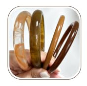 GoPaw Resin Armreif für Damen, 4er Harz Acryl Armband für Damen, Retro Acrylharz Armreif Armband Breite Chunky Acryl Armreif Geometrischem Manschette Armbänder für Frauen Mädchen