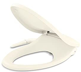 Kohler 5724-96 Bidet Toilet Seat, Biscuit, Elongated