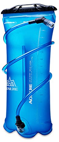 AONIJIE TPU Bolsa de Agua Soft Flask Vejiga de Hidratación Deportivas sin BPA a Prueba de Fugas Ideal para Mochila de Hidratación para Correr Ciclismo Senderismo (3L)
