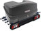 Race 4 Kupplungsträger Fahrradträger 4Räder klappbar QuickStop + Nekkar Gepäckbox schwarz