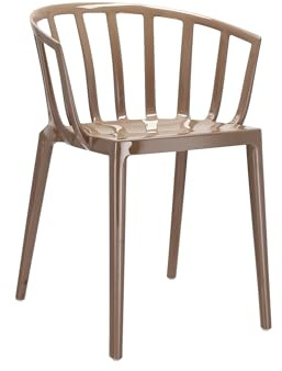 Kartell Venice Sthul, Taubenfarbe, Set of 2