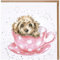 Wrendale Designs - 'Teacup Pup' Card