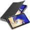 Cadorabo Custodia Tablet per Samsung Galaxy Tab S4 (10.5 Zoll) T830 / T835 in NERO SATIN – Copertura Protettiva Molto Sottile di Similpelle in Stile Libro CON Auto Wake Up e Funzione Stand