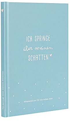 Odernichtoderdoch Mitmachbuch Ich springe über meinen Schatten Tagebuch DIN-A5-Format, 128 Seiten, ohne Deko, blau