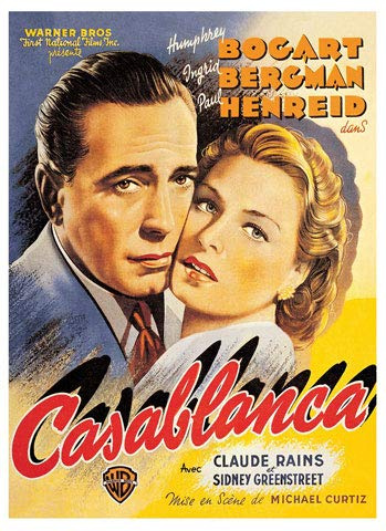 Casablanca - Poster Kunstdruck Art Print - Größe 60x80 cm