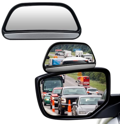 Riloer 1x Auto Van Einstellbarer Toter Winkel Abschleppen Rückwärtsfahren Rückspiegel Toter Winkel Spiegel
