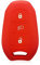 SILUOHAKE Voiture Clé Étui Coque de clé en Silicone Résistant à l'usure et aux Chutes Compatible avec Peugeot 408 508 3008 4008 5008 Citroen C2 C3 C4 C5 Accessoire clé de Voiture(Rouge)