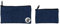Plan B, Porte-Monnaie X2 Jeans, Ensemble de 2 Porte-Monnaie, Mesure 14 x 8 cm et 11 x 6 cm, Bleu