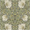 HAOKHOME William Morris 94028-1 Papier peint floral vintage à décoller et à coller Vert sauge Jaune 45 cm x 3 m