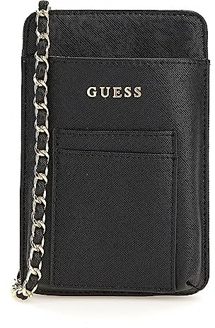 GUESS Phone Pouch, Borsa Donna, BLA, 16x10.5x2.5 cm