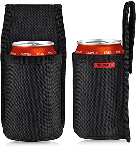 SOGCASE Getränkeholster Tragbare Wasserflasche Hülle Biertasche für Dosengetränke, Bier und mehr