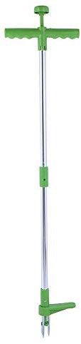 Portable Weed Puller Stand Up Weeder, Long Handle Garden Lawn Root Killer Remover Tool for Easy Thistle and Dandelion Removal with 3 Claw Design, Labor Saving