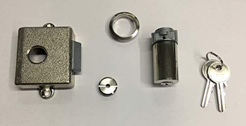 Fallenschloß selbstschließend inklusive Schließzylinder (15 mm)