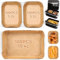 FTUREERA 300 Stück Backpapier für Heißluftfritteuse Kompatibel mit Ninja AF500EU, Airfryer Backpapier für 5.2L/10.4L, Zubehör für Ninja Foodi FlexDrawer Dual Zone AF500EU 10.4L Heißluftfritteuse