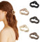 5 Stück Haarklammer Klein Haarspangen Damen Haar matte Haarspangen Dünnes Haar/Mitteldickes Haar, Rutschfeste, Zweireihige Zähne Wolke Haarspange