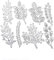 TOZBLEU Stanzbögen,8 pcs Stanzschablonen Blumen Stanzen Blüten Metall Prägeschablonen Stanzformen Cutting Dies für DIY Scrapbooking Karten Handwerk Geschenk Homedeko,105 * 95mm