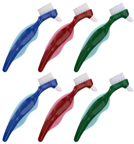 6 Stücke Zahnbürste, Zahnsreinigungswerkzeuge, Doppelseitige Zahnbürste, Zubehör Für Zahnpflege.