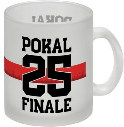 Stuttgart Brustring Glas Tasse Pokalfinale 25 Lustiger Fußball-Spruch für Stuttgart-Fans Sammler Finaleinzug