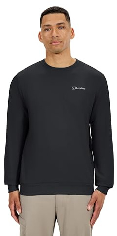 Berghaus Logo Sweatshirt für Herren, Schwarz, XS