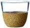 Viva Scandinavia 9102131 Tassen (2 Stück, Glas, transparent, 6,5 x 8,5 x 8,5 cm)