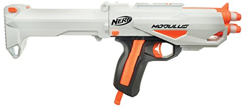 Hasbro- NERF Modulus BARRELSTRIKE Caja Carton Online C0390 Armas y proyectiles, Multicolor (456C0390)