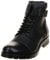 JACK & JONES Jfwalbany Leather Anthracite STS - Stivali da Motociclista Uomo, Grigio, 45 EU