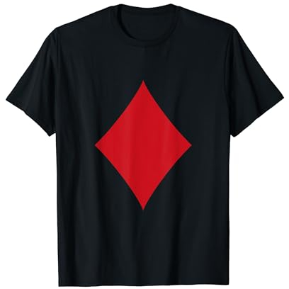 Karo Ass Karte Spielkarte Kartenspiel Verkleidung Fun Kostüm T-Shirt