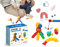 Stick-O magnetische Bausteine für Kinder ab 1 Jahre, kreatives Konstruktionsspielzeug, Lernspielzeug mit Magnet, Angel Set für Mädchen und Jungen, Montessori Spielzeug, 26 Teile Set,