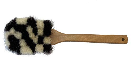 Staubbürste aus Ziegenhaar, handgemacht