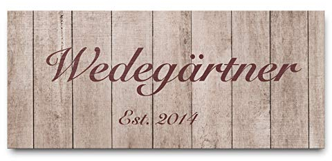 Rustikales Namensschild aus Holz | Türschild mit hübscher Kordel - Bohrlöchern und individuellem Wunsch-Text | Schild aus Holz mit aufwendigem Druck