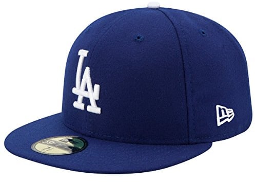 New Era Los Angeles Dodgers MLB AC Perf Authentic On Field Blau 59Fifty Basecap - 7-38