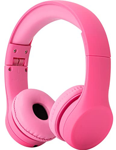 Snug Play+ Kids Headphones with Volume Limiting for Toddlers (Boys/Girls) - Pink