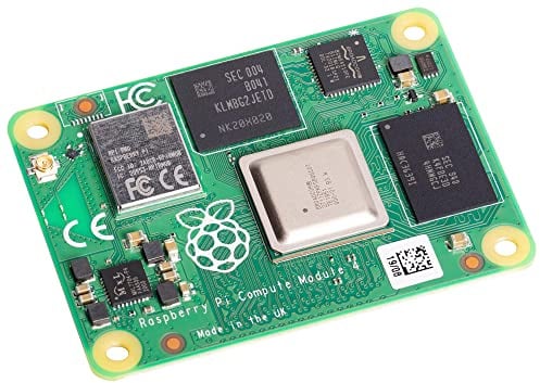 Raspberry Pi Compute Module 4 4 Go de RAM, 32 Go Flash, Wi-Fi + BT