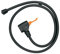 SKS GERMANY Tubo flessibile con testa MV Easy di ricambio per AIR-X-PLORER, AIR-X-PLORER DIGI, AIRMOTION (testa pompa con tubo, tutti i tipi di valvola, 1200 mm), nero
