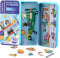 mierEdu Magnetspiel Box – Flugzeug Abenteuer, Magnetisches Reisespiel für Kinder ab 3 Jahren, Fördert Motorik & Kreativität, Perfekt für Autofahrt, Flugzeug & unterwegs