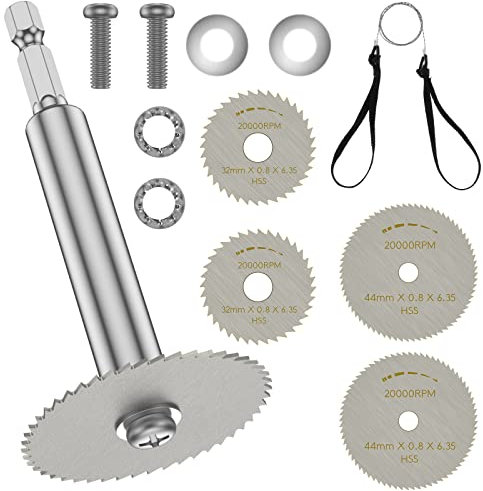 1 Set PVC Pipe Inside Cutter Stainless Steel Plumbing Inside Cutter with 1/4 Inch Hex Shank Internal Plastic Pipe Cutter with 1.25/1.75 Inch Replacement Blades for Plastic Pipe Cutting(set 1)