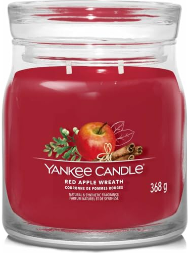 Yankee Candle Roter Apfelkranz, mittelgroß
