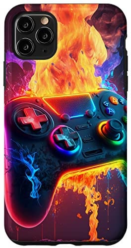 iPhone 11 Pro Max Gamer Aesthetic Graphic Gaming Video Games Boys Teens Kids Case