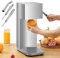 CYTBEK Exprimidor Eléctrico de Cítricos, Acero Inoxidable, 3s, Naranja, Limón, Lima, Granada, Pomelo, Sandía, Melón, 10W, 12V, Fácil de Usar