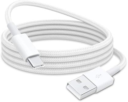 Compatible Car Carplay Cable for Apple 60W USB-C Woven Charger Charging Cord for iPhone 16 15 iPhone 15 Pro Max 15 Plus,AirPods 4, AirPods Pro 2nd,iPad 10th iPad Pro iPad Air USB A to USB C Cable Wire