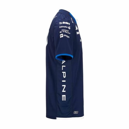 Kappa Kombat 2024 Frankreich GASLY Alpine F1 Act Trikot | Blau Größe L