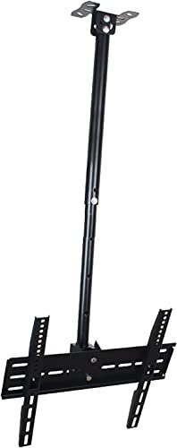Soporte de pared para TV de 26 y 55 pulgadas de altura ajustable con soporte de brazo giratorio inclinable