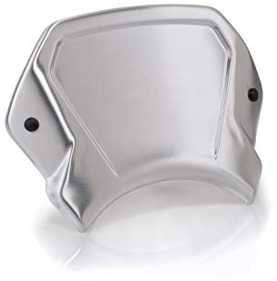 Puig 22224P Frontplatte Alu zusätzlicher Schutz, Silber