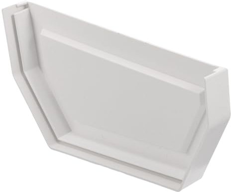 DIYEAH Dachrinnen Endkappe Zubehör Für Regenrinnen Und Langlebig Schützt Schmutz Und Wasserschäden Für Verschiedene Traufgrößen