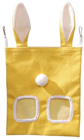 Sac D'alimentation Du Foin, Conception Interne Spacieuse, 42x25 Cm, Pochette De Stockage De Foin, Sac De Distributeur Alimentaire, Stockage De Grande Capacité, Accessoire De Cage Facile, Pour Les Lapi