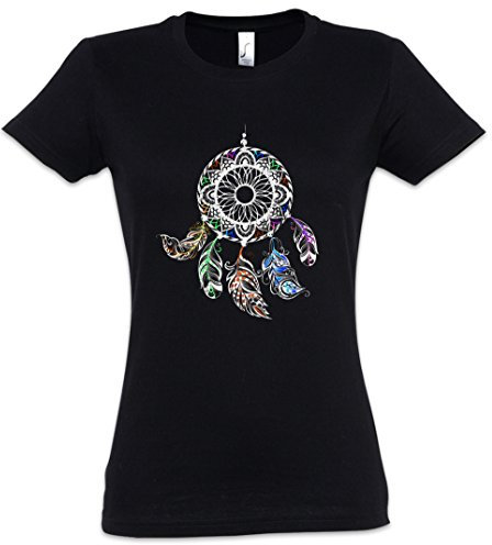 Urban Backwoods Dreamcatcher II Damen T-Shirt Schwarz Größe S